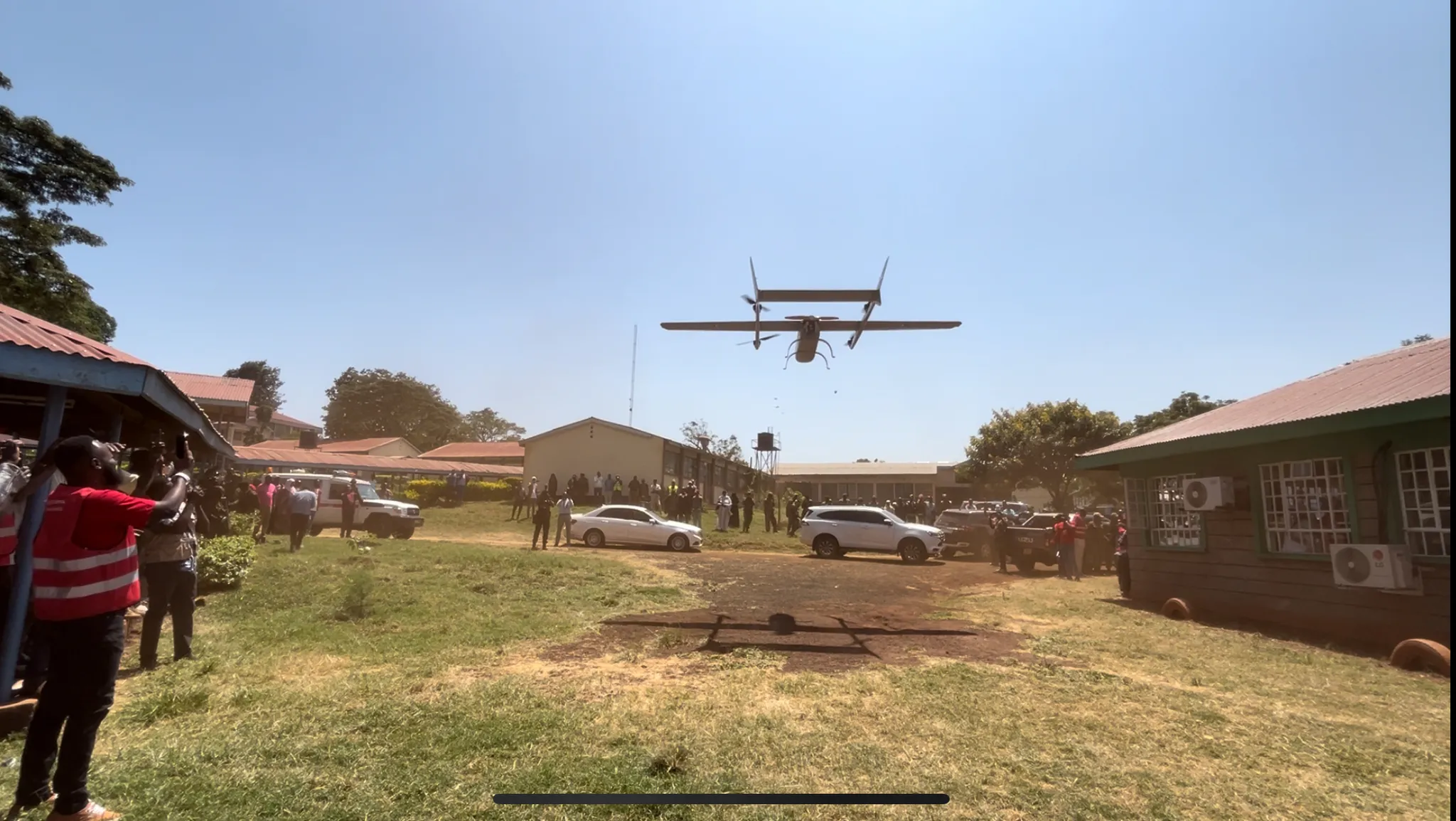 ThatcherX drone demonstration in Kenya